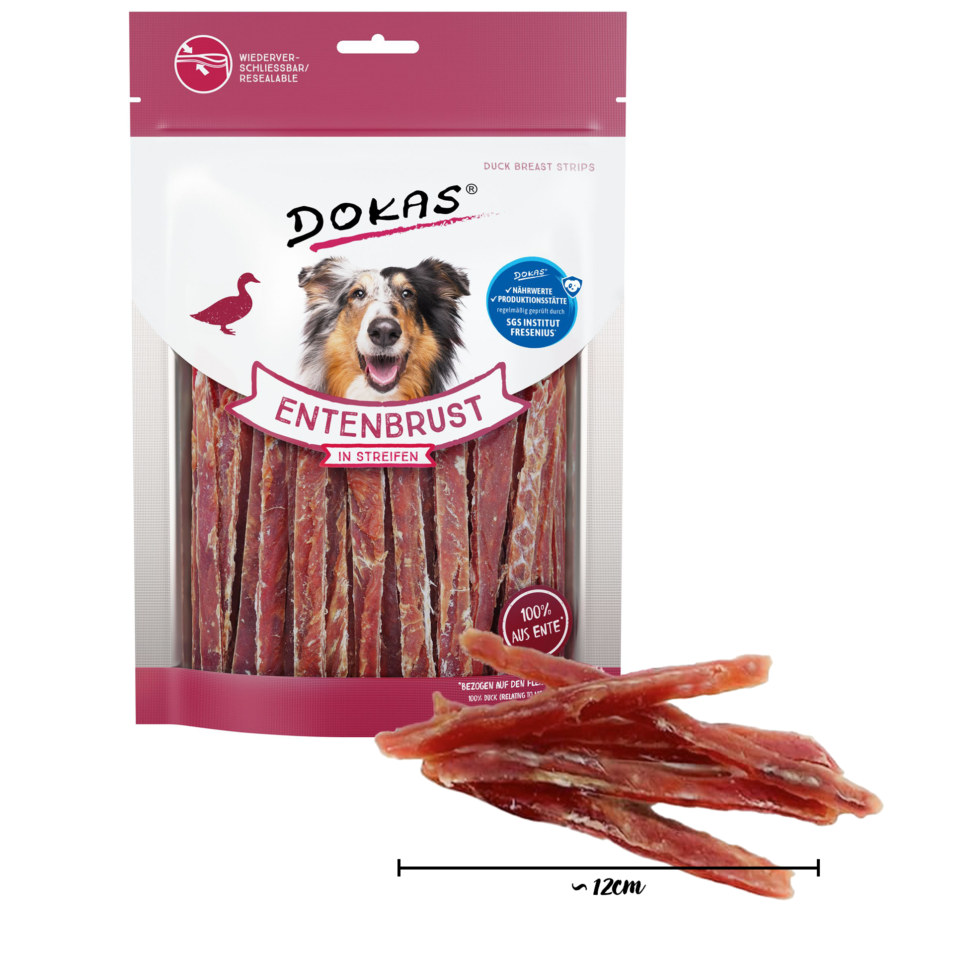 Dokas - Duck breast in strips 250 g