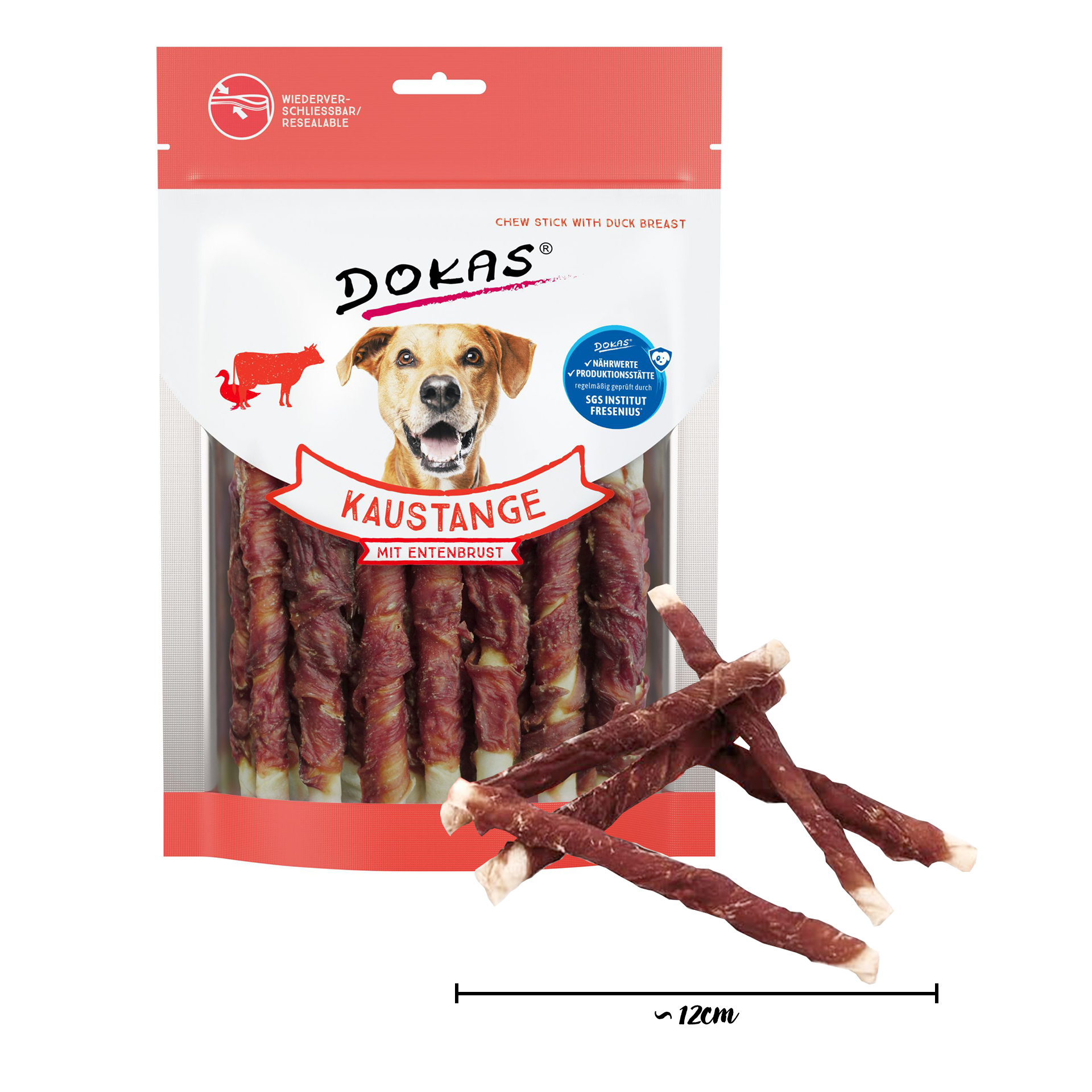 Dokas - Chew stick with duck breast 200g