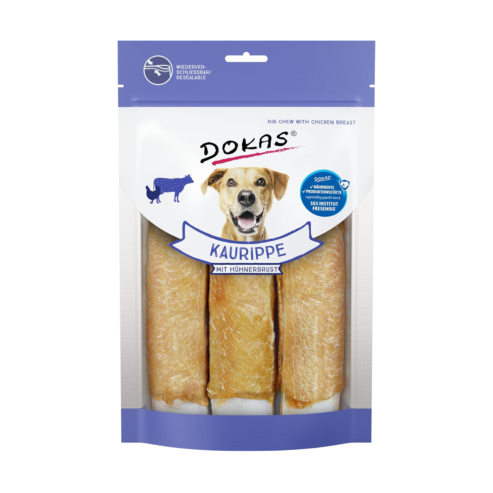 Dokas - Rib chew with chicken breast 210g